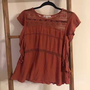 American Eagle Dressy Top Sz M